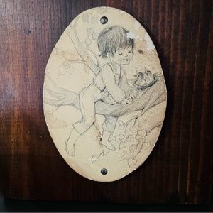 Cute Pencil Sketch Wall Art